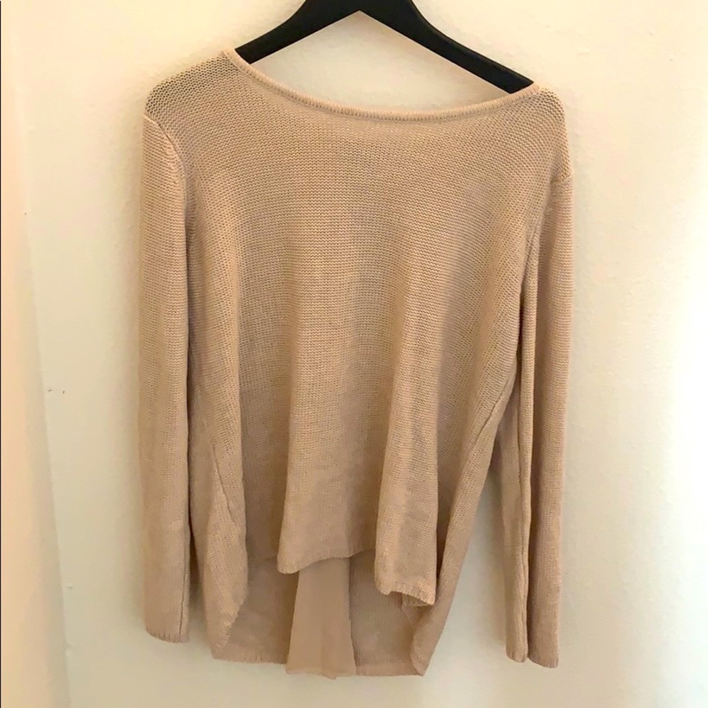 Cream sweater